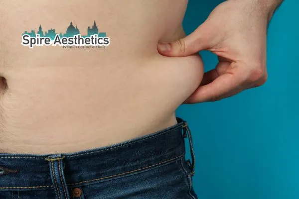 Why do we get love handles Aldridge and how can we minimise them?
